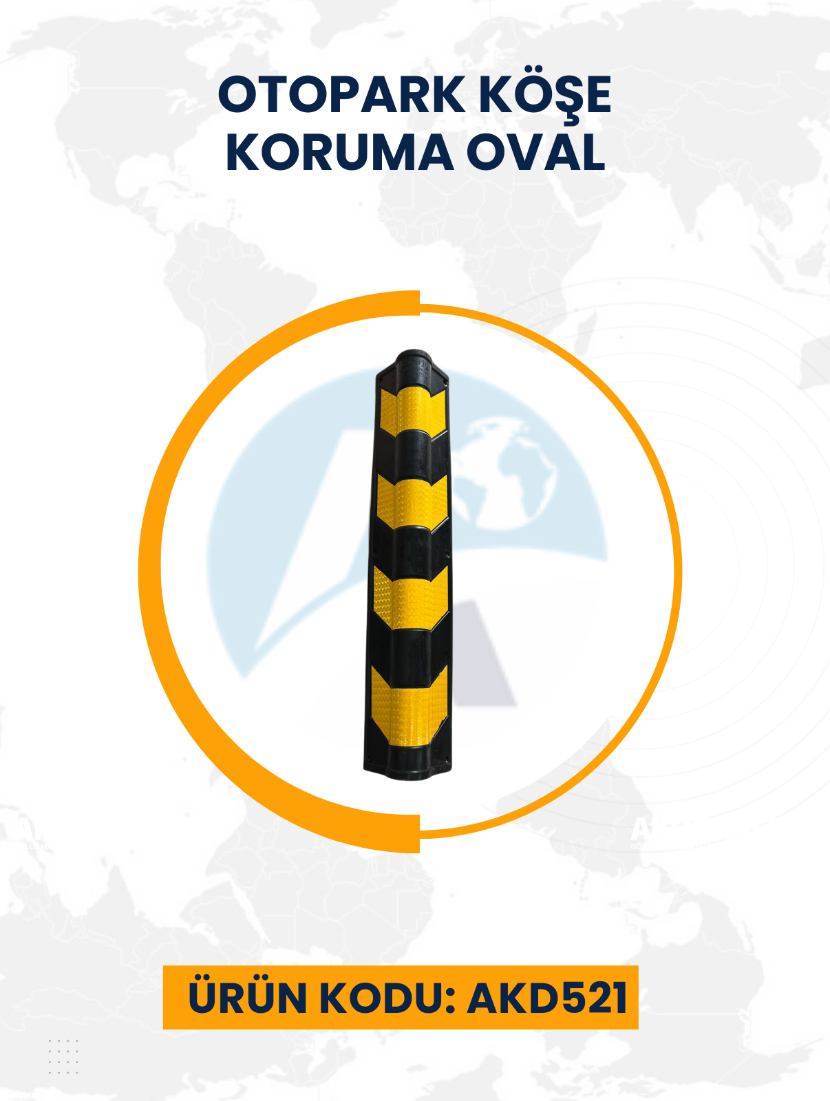 Otopark Köşe Koruma Oval
