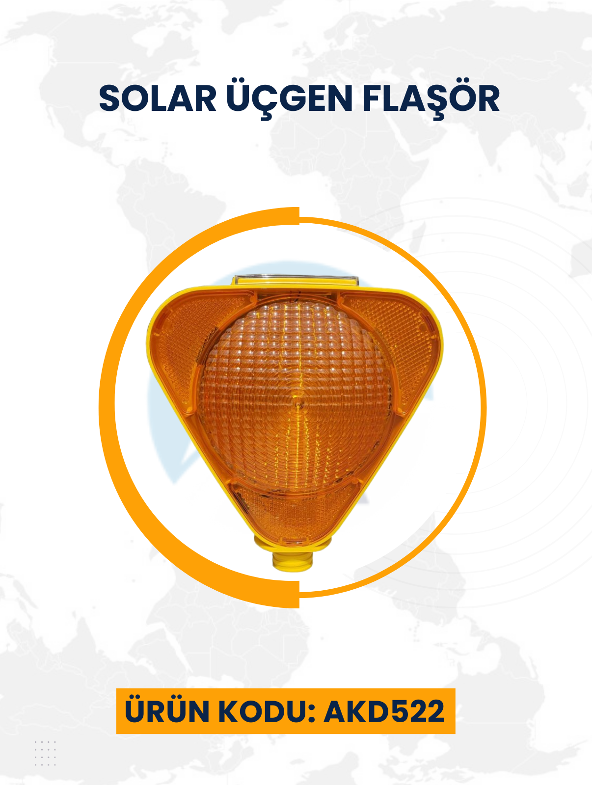 Solar Üçgen Flaşör