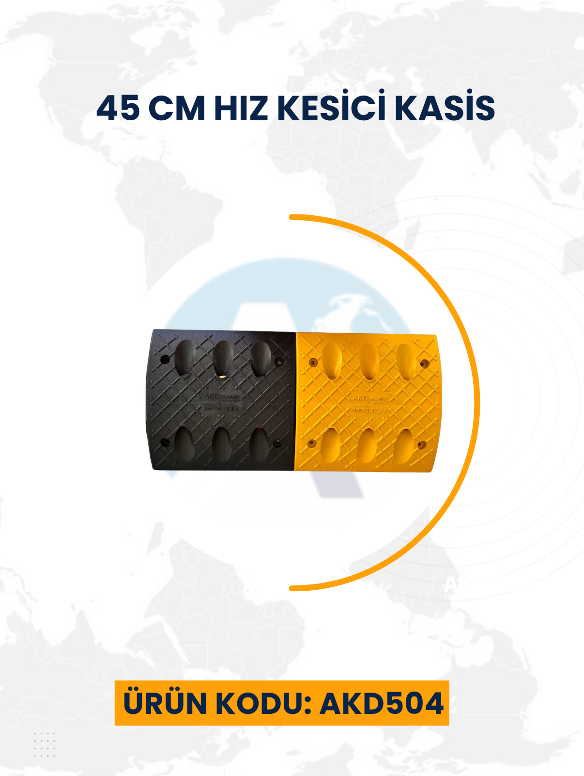 45 Cm Hız Kesici Kasis